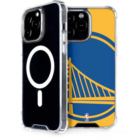 NBA Golden State Warriors Large Logo iPhone 15 Pro Max MagSafe Case